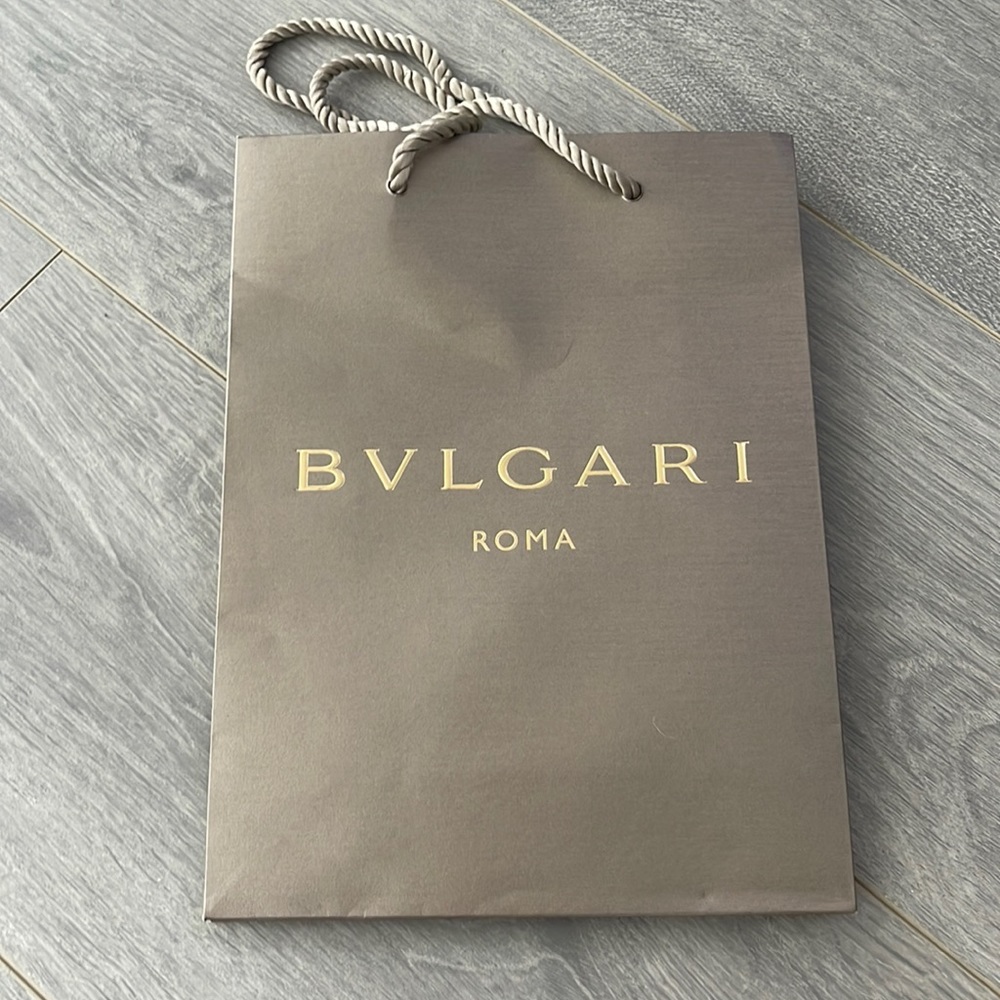 Bvlgari small shopping bag